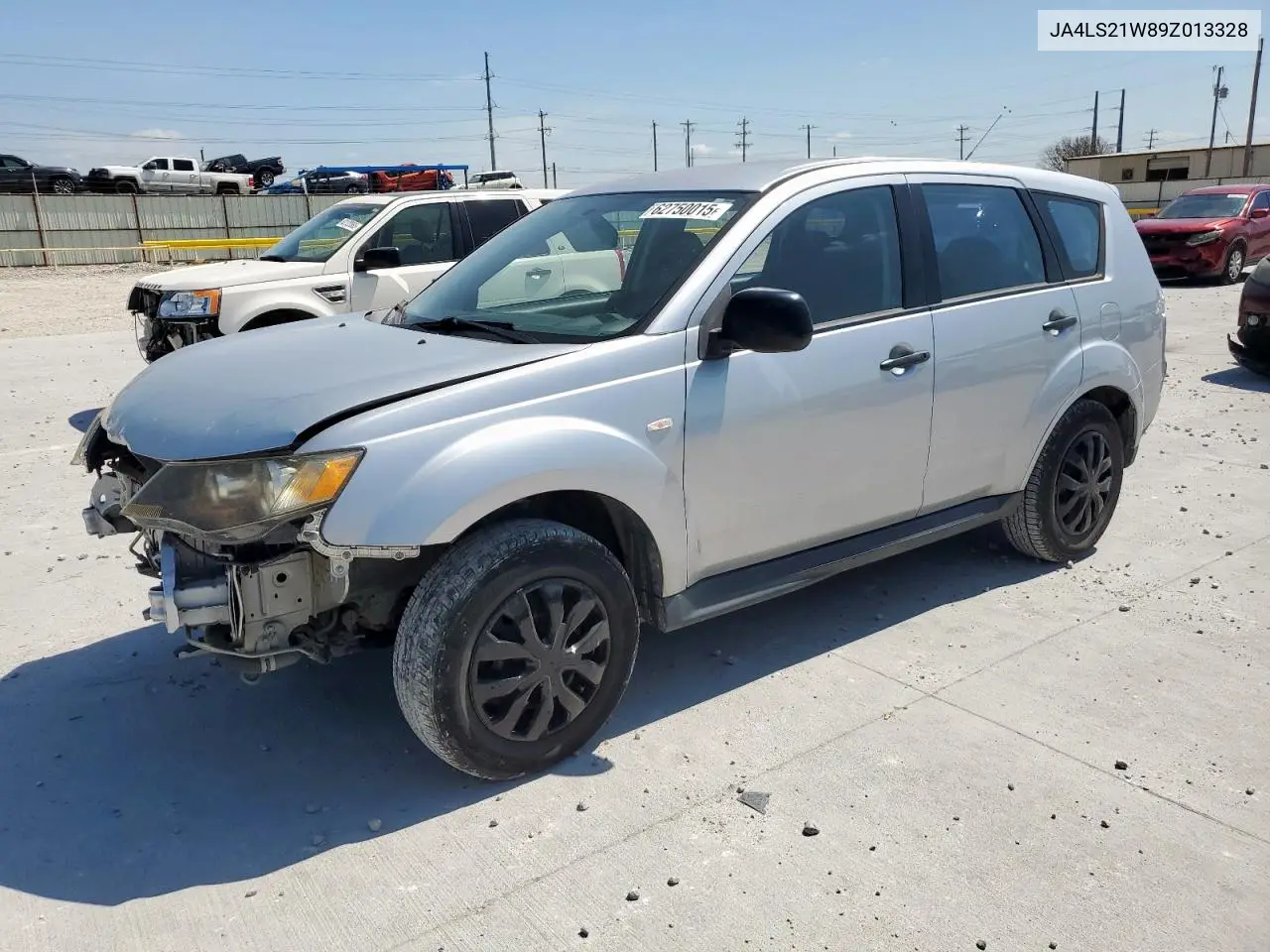 2009 Mitsubishi Outlander Es VIN: JA4LS21W89Z013328 Lot: 62750015