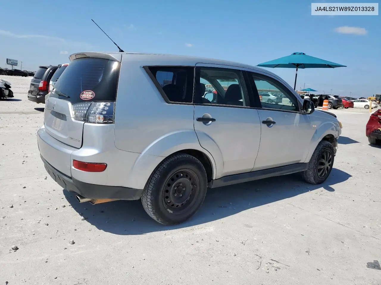 2009 Mitsubishi Outlander Es VIN: JA4LS21W89Z013328 Lot: 62750015