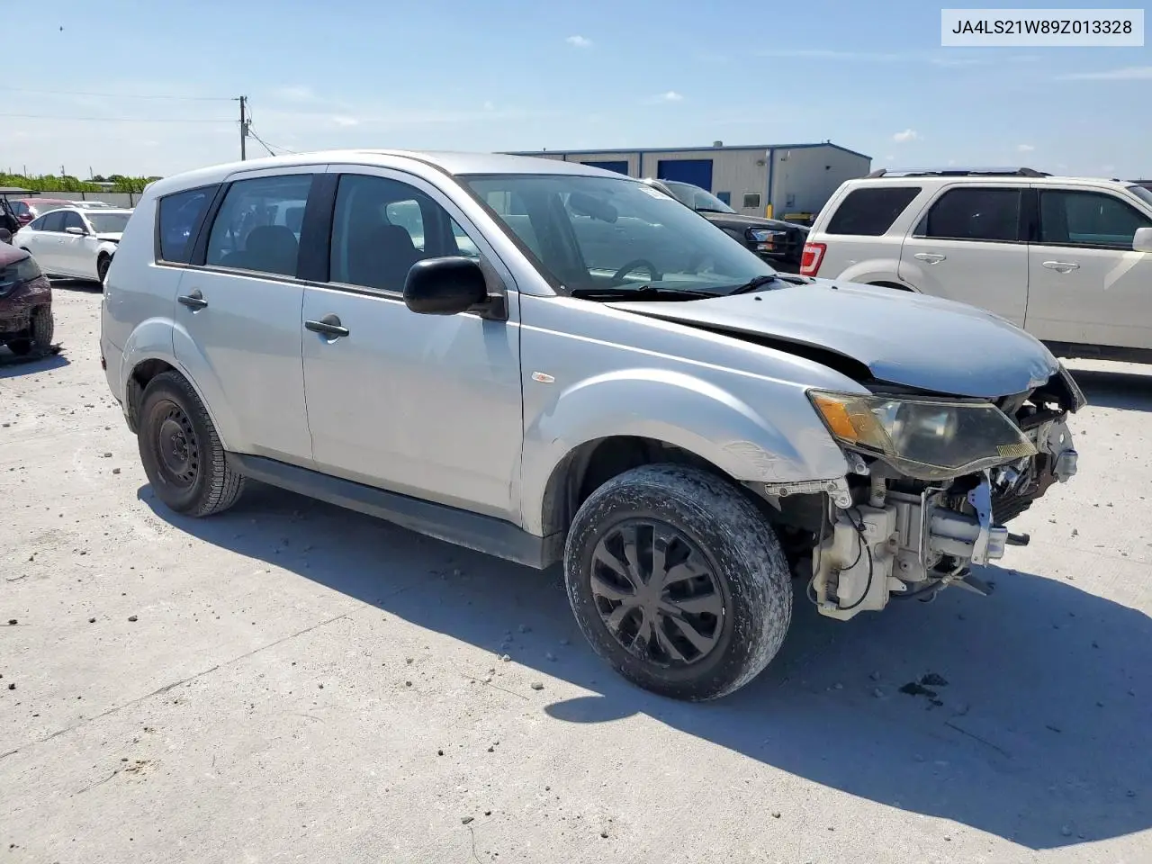 2009 Mitsubishi Outlander Es VIN: JA4LS21W89Z013328 Lot: 62750015