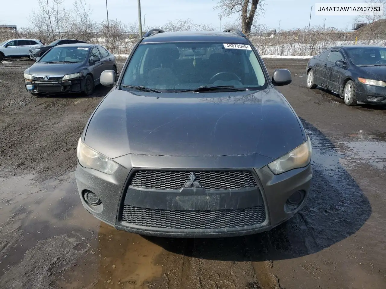 2010 Mitsubishi Outlander Es VIN: JA4AT2AW1AZ607753 Lot: 48573505
