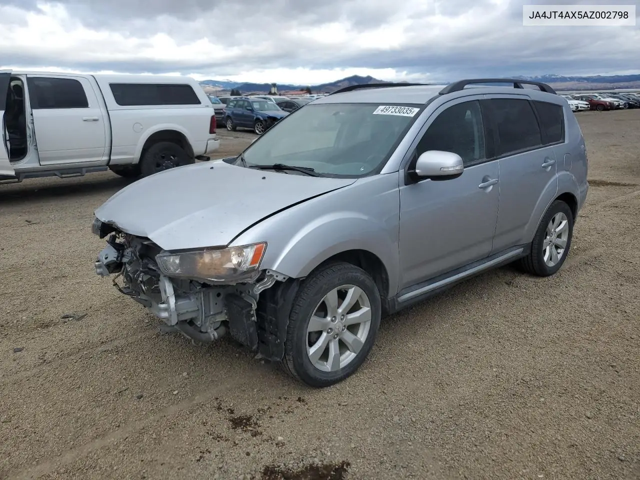 2010 Mitsubishi Outlander Xls VIN: JA4JT4AX5AZ002798 Lot: 49733035