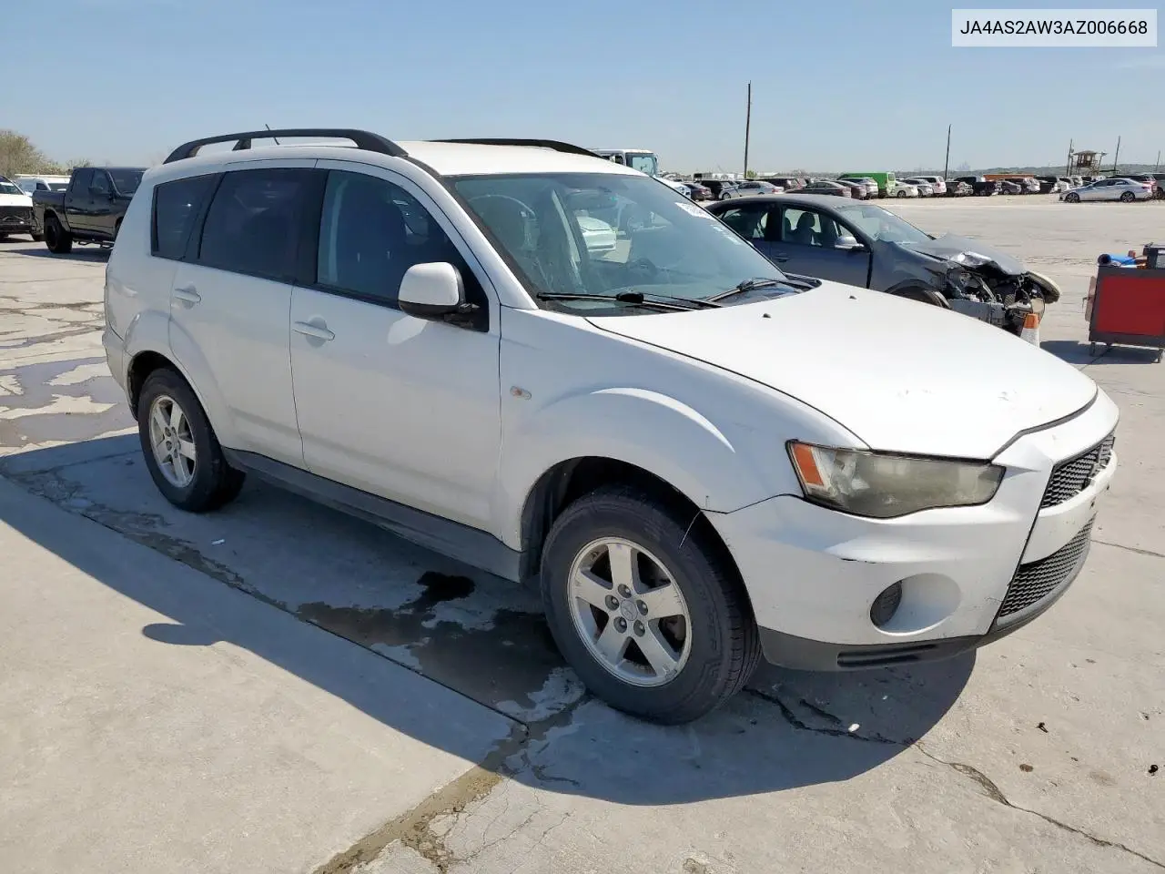 2010 Mitsubishi Outlander Es VIN: JA4AS2AW3AZ006668 Lot: 50646025