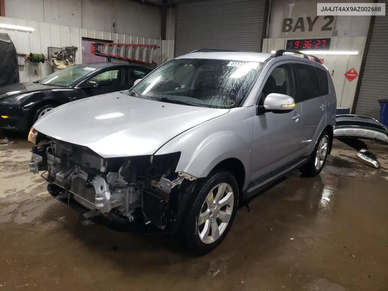 2010 Mitsubishi Outlander Xls VIN: JA4JT4AX9AZ002688 Lot: 51173605