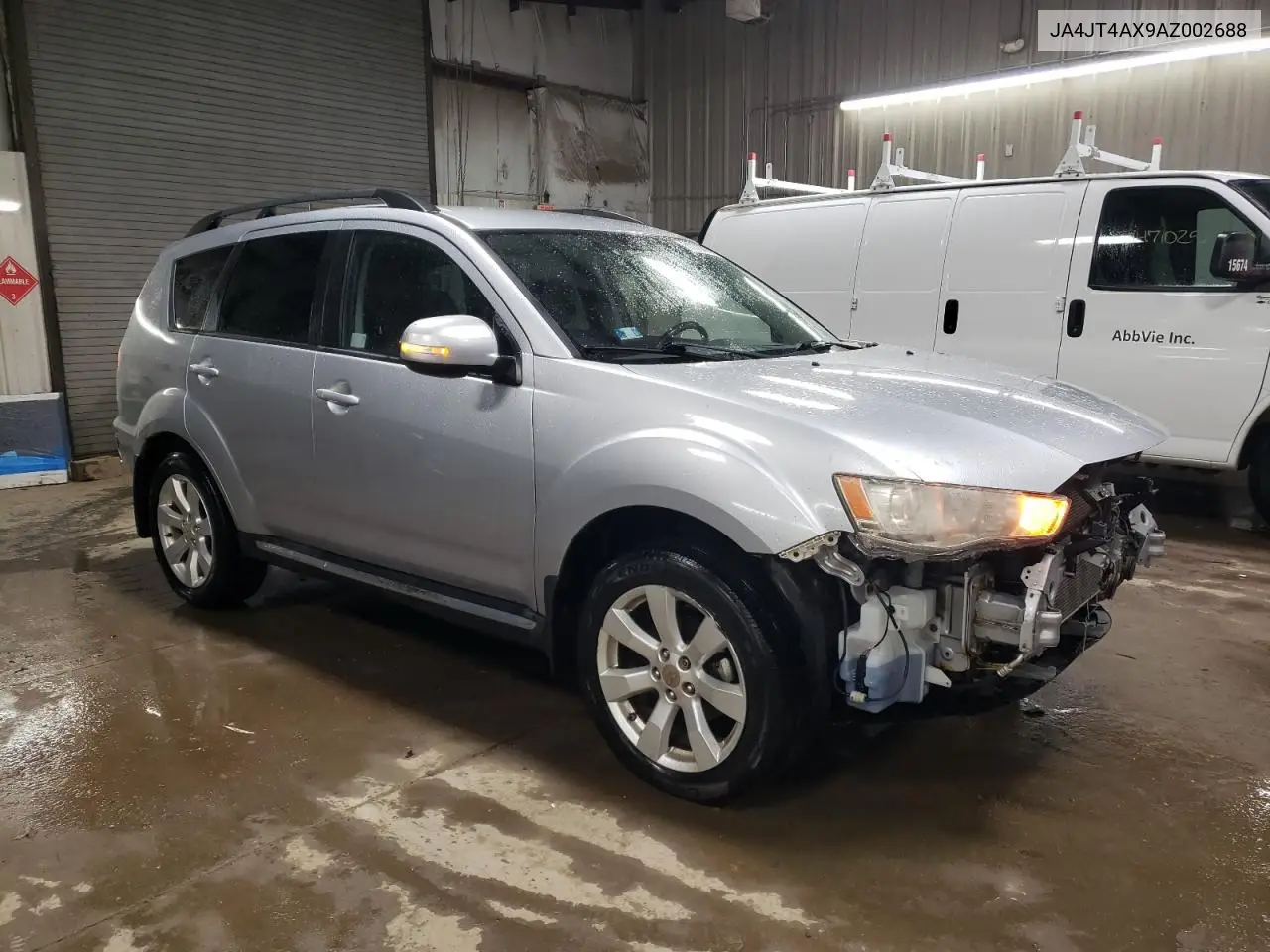 2010 Mitsubishi Outlander Xls VIN: JA4JT4AX9AZ002688 Lot: 51173605