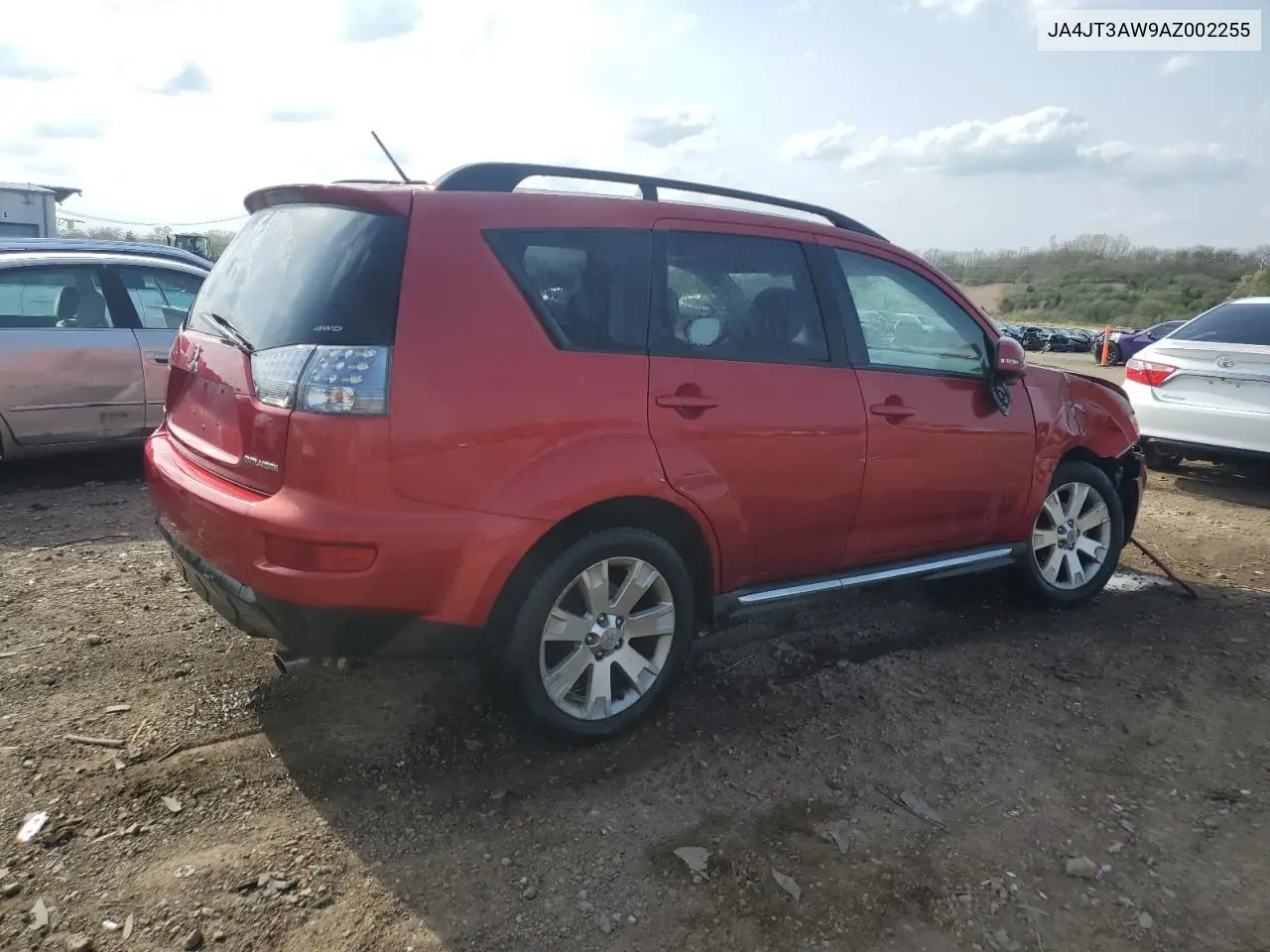 2010 Mitsubishi Outlander Se VIN: JA4JT3AW9AZ002255 Lot: 54628515