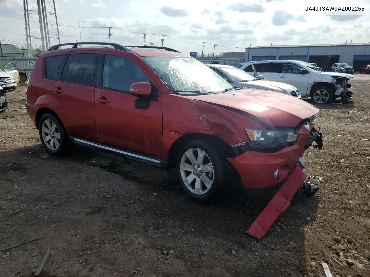 2010 Mitsubishi Outlander Se VIN: JA4JT3AW9AZ002255 Lot: 54628515