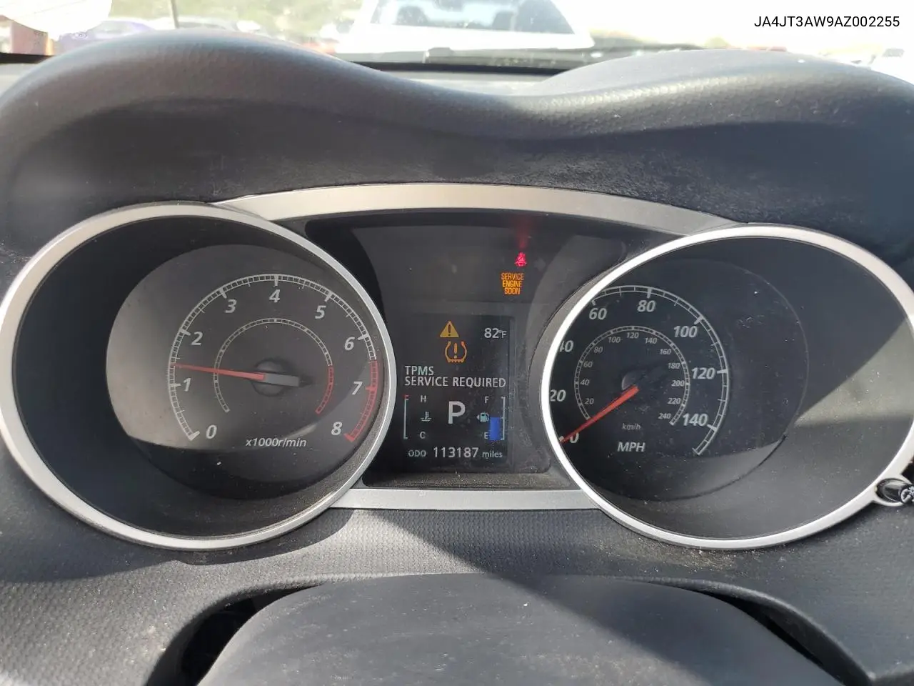 2010 Mitsubishi Outlander Se VIN: JA4JT3AW9AZ002255 Lot: 54628515