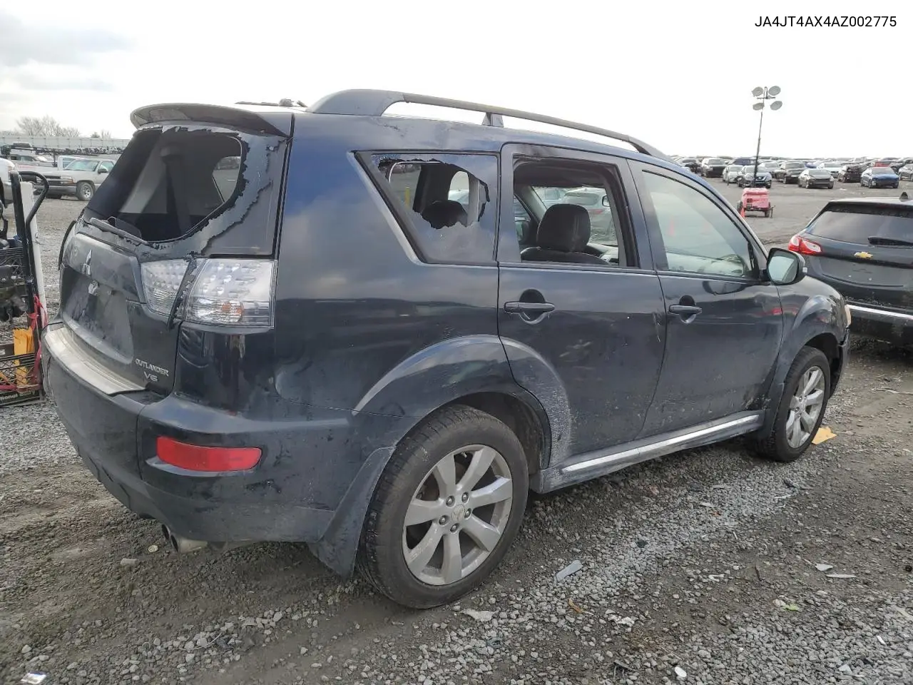 2010 Mitsubishi Outlander Xls VIN: JA4JT4AX4AZ002775 Lot: 55085825
