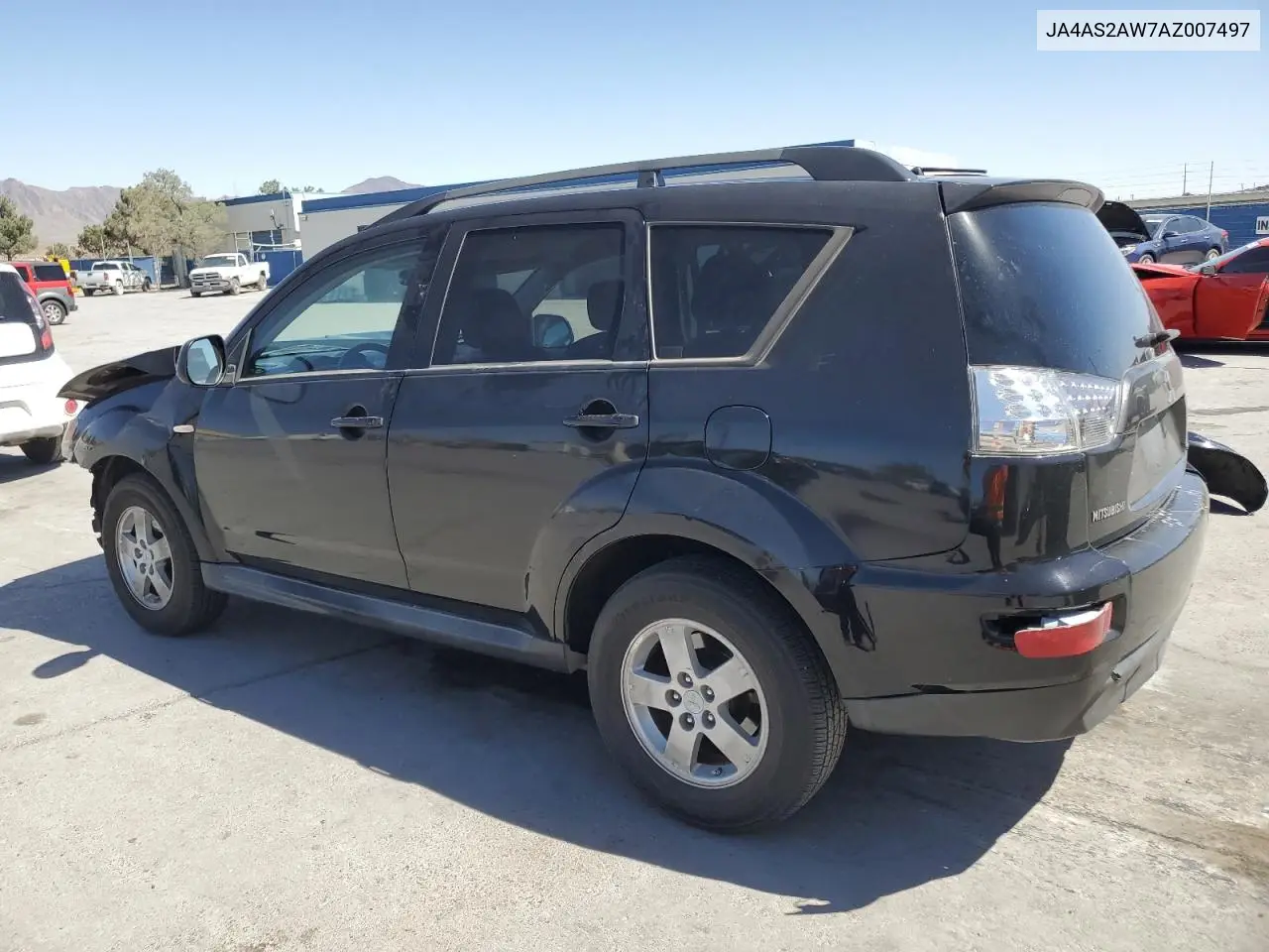 2010 Mitsubishi Outlander Es VIN: JA4AS2AW7AZ007497 Lot: 55291705