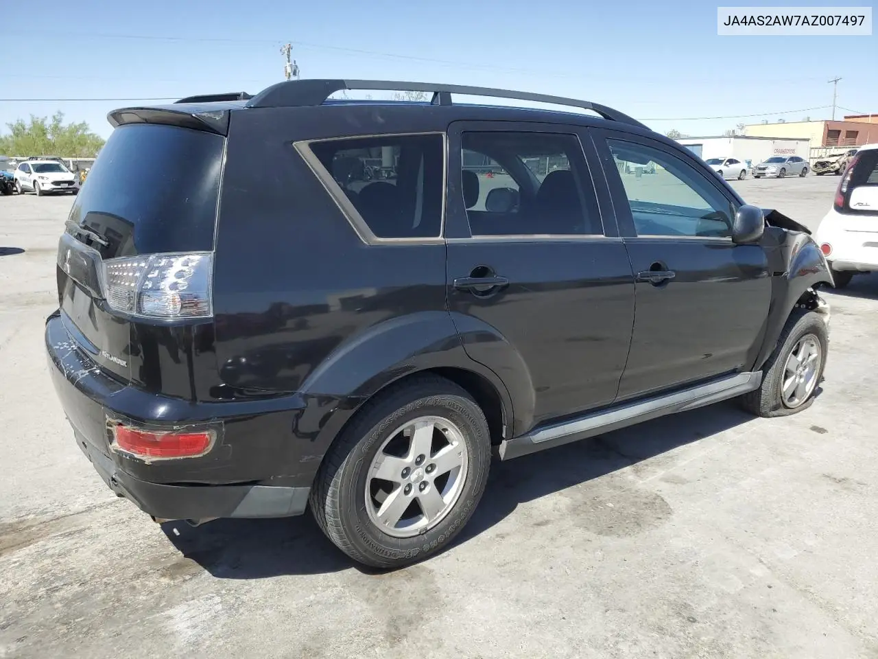 2010 Mitsubishi Outlander Es VIN: JA4AS2AW7AZ007497 Lot: 55291705