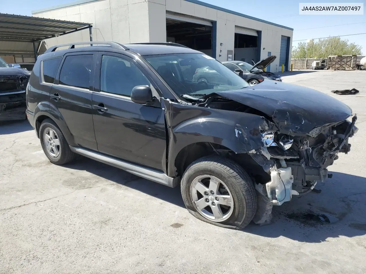 2010 Mitsubishi Outlander Es VIN: JA4AS2AW7AZ007497 Lot: 55291705