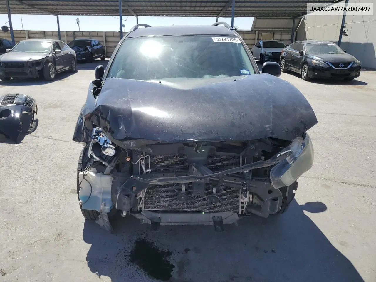 2010 Mitsubishi Outlander Es VIN: JA4AS2AW7AZ007497 Lot: 55291705