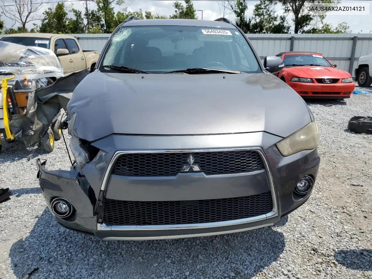 2010 Mitsubishi Outlander Xls VIN: JA4JS4AX2AZ014121 Lot: 56403435