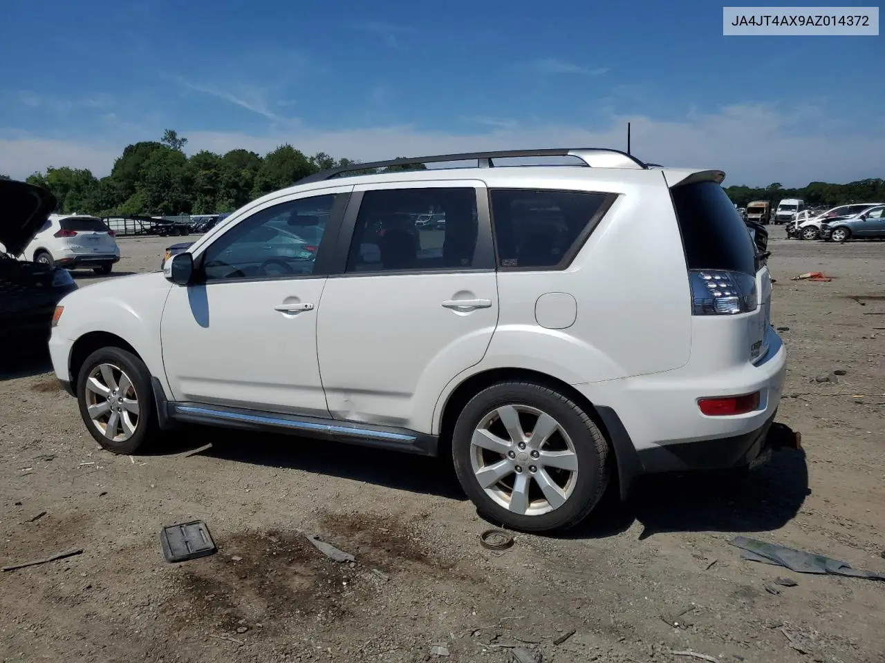 2010 Mitsubishi Outlander Xls VIN: JA4JT4AX9AZ014372 Lot: 62352775