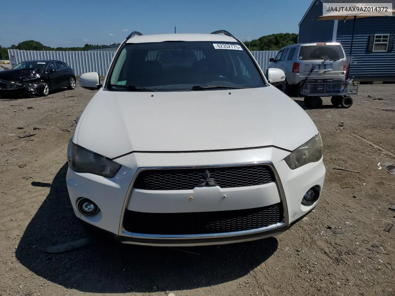 2010 Mitsubishi Outlander Xls VIN: JA4JT4AX9AZ014372 Lot: 62352775