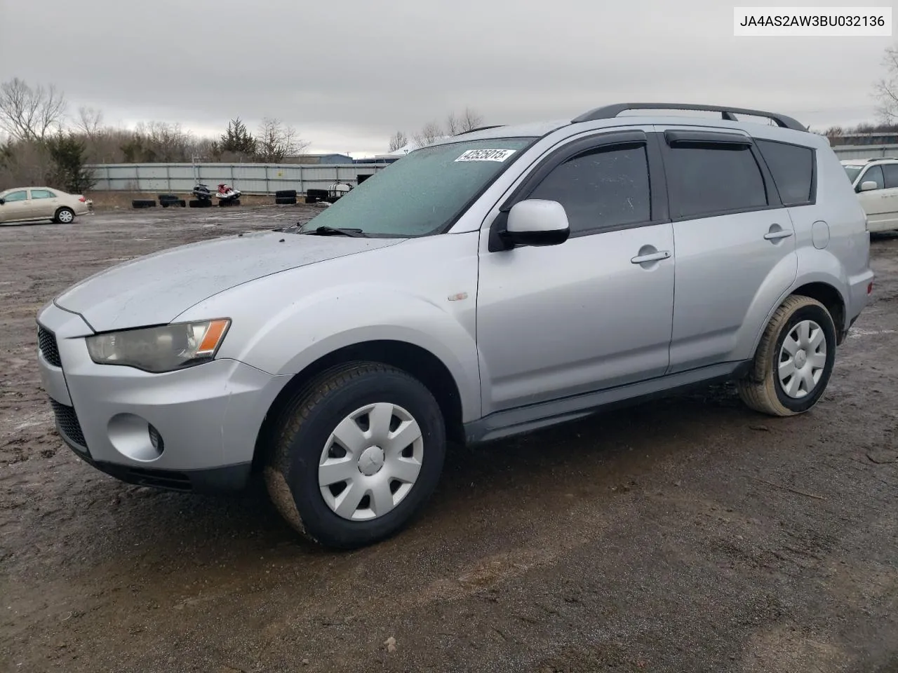 2011 Mitsubishi Outlander Es VIN: JA4AS2AW3BU032136 Lot: 42525015