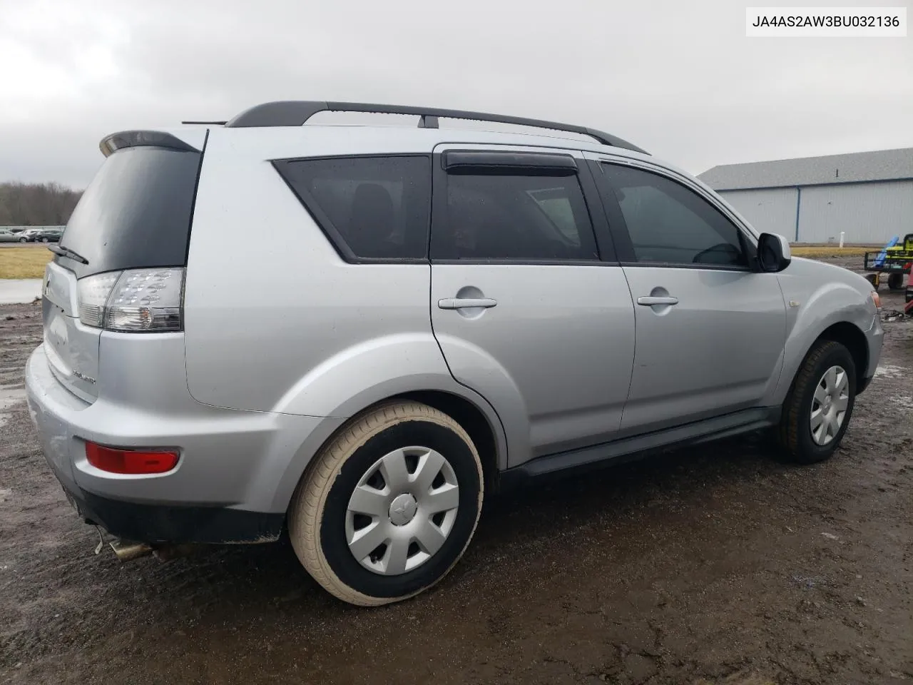 2011 Mitsubishi Outlander Es VIN: JA4AS2AW3BU032136 Lot: 42525015