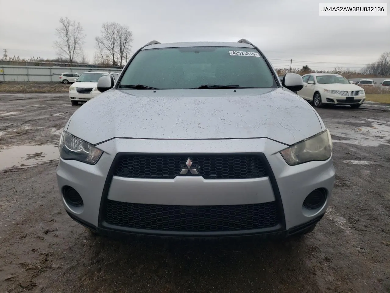 2011 Mitsubishi Outlander Es VIN: JA4AS2AW3BU032136 Lot: 42525015