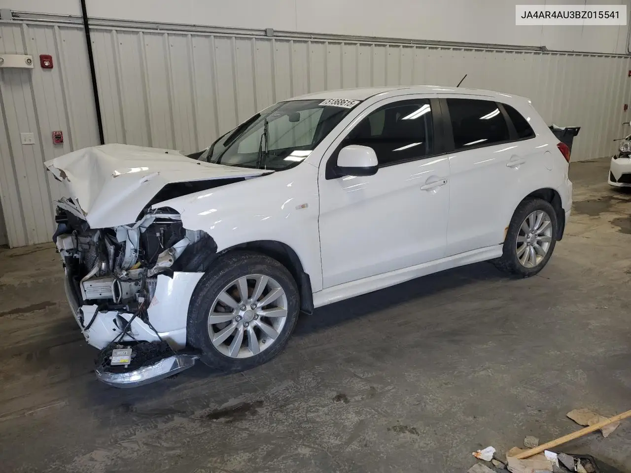 2011 Mitsubishi Outlander Sport Se VIN: JA4AR4AU3BZ015541 Lot: 51368615
