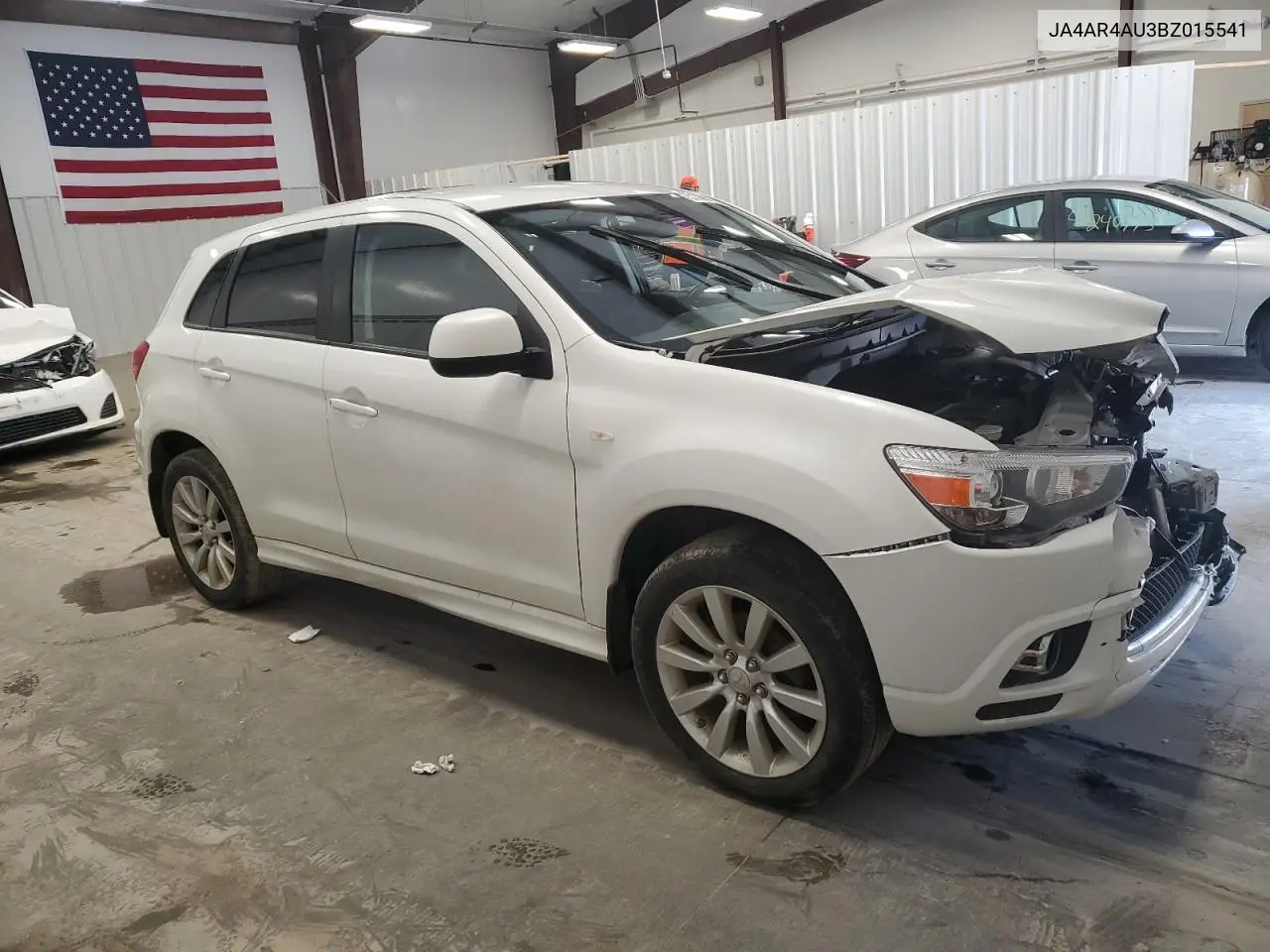 2011 Mitsubishi Outlander Sport Se VIN: JA4AR4AU3BZ015541 Lot: 51368615