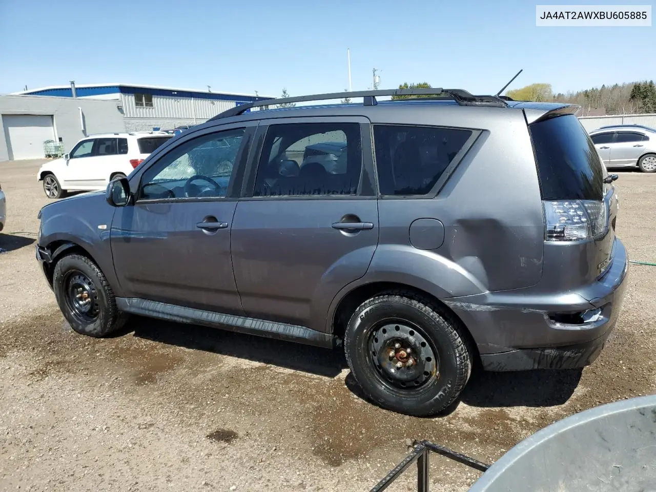 2011 Mitsubishi Outlander Es VIN: JA4AT2AWXBU605885 Lot: 54582425
