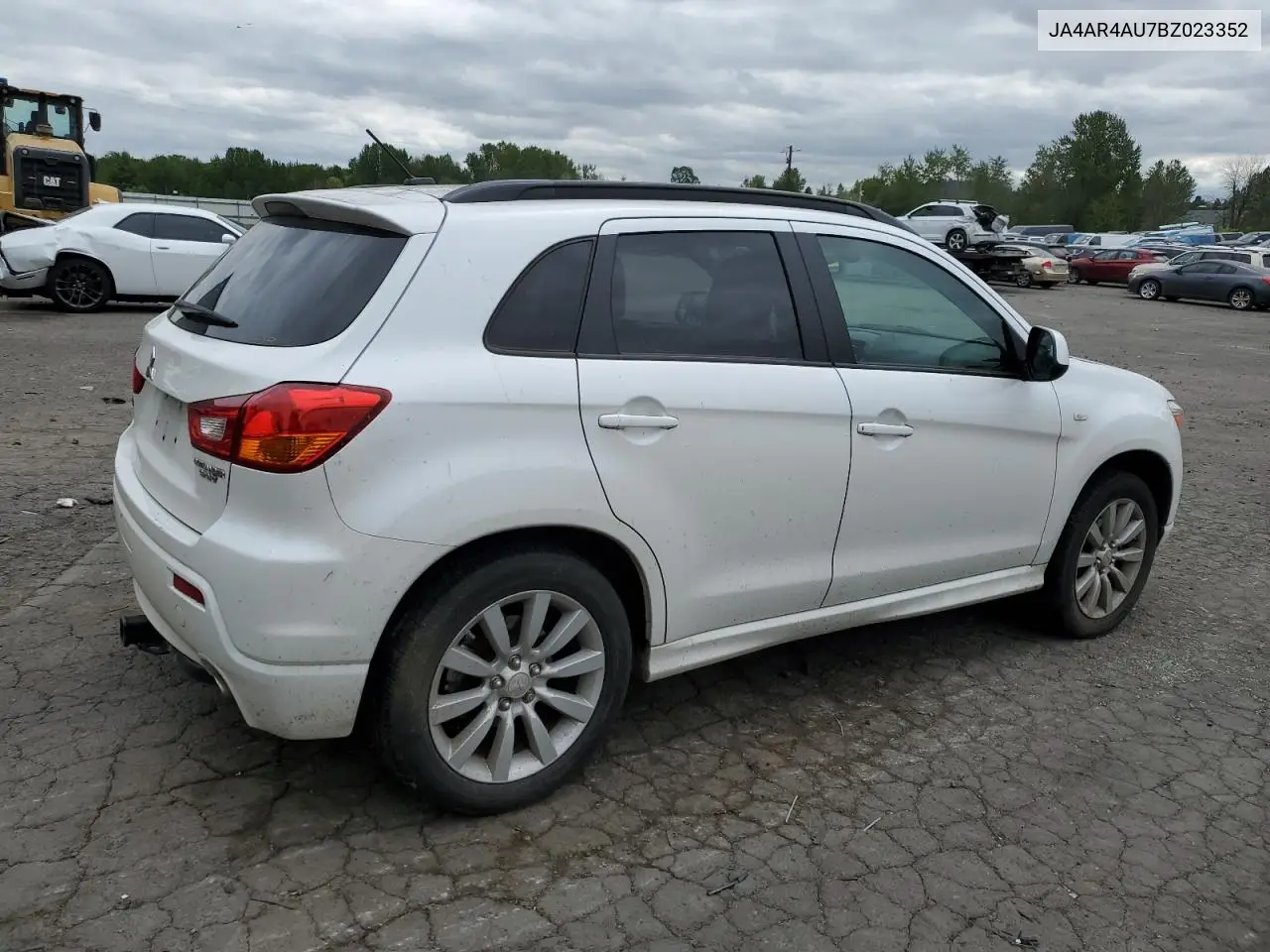 2011 Mitsubishi Outlander Sport Se VIN: JA4AR4AU7BZ023352 Lot: 54738525