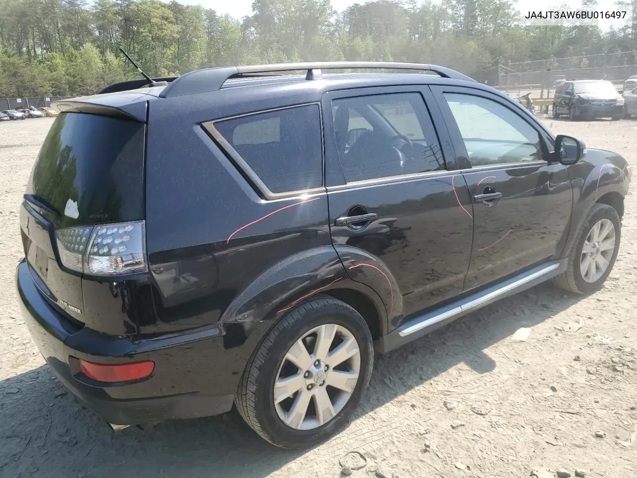 2011 Mitsubishi Outlander Se VIN: JA4JT3AW6BU016497 Lot: 55199615