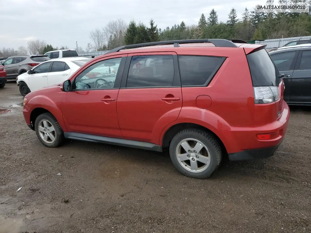 2011 Mitsubishi Outlander Se VIN: JA4JT3AX5BU609020 Lot: 55454395