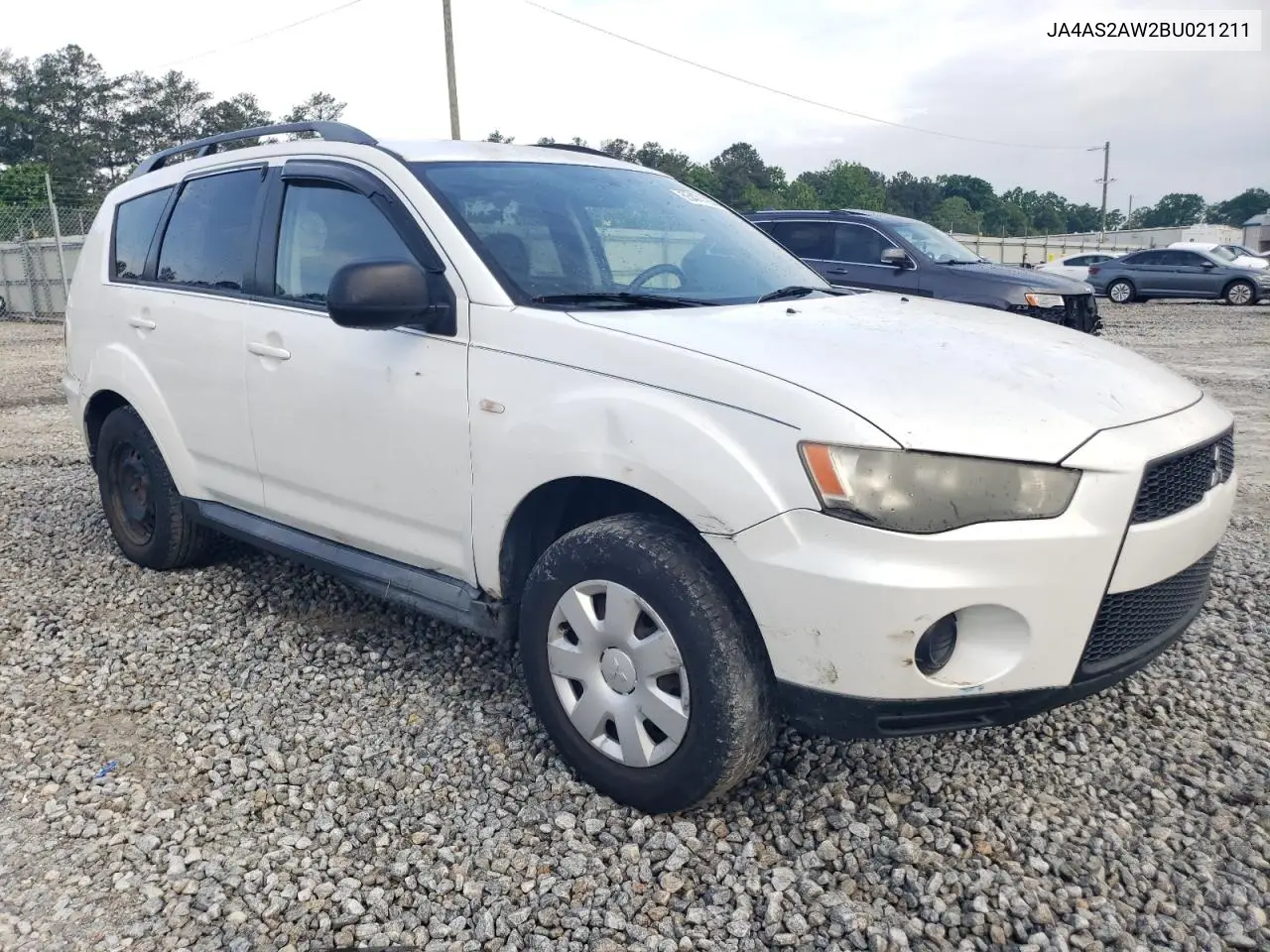 2011 Mitsubishi Outlander Es VIN: JA4AS2AW2BU021211 Lot: 55471135