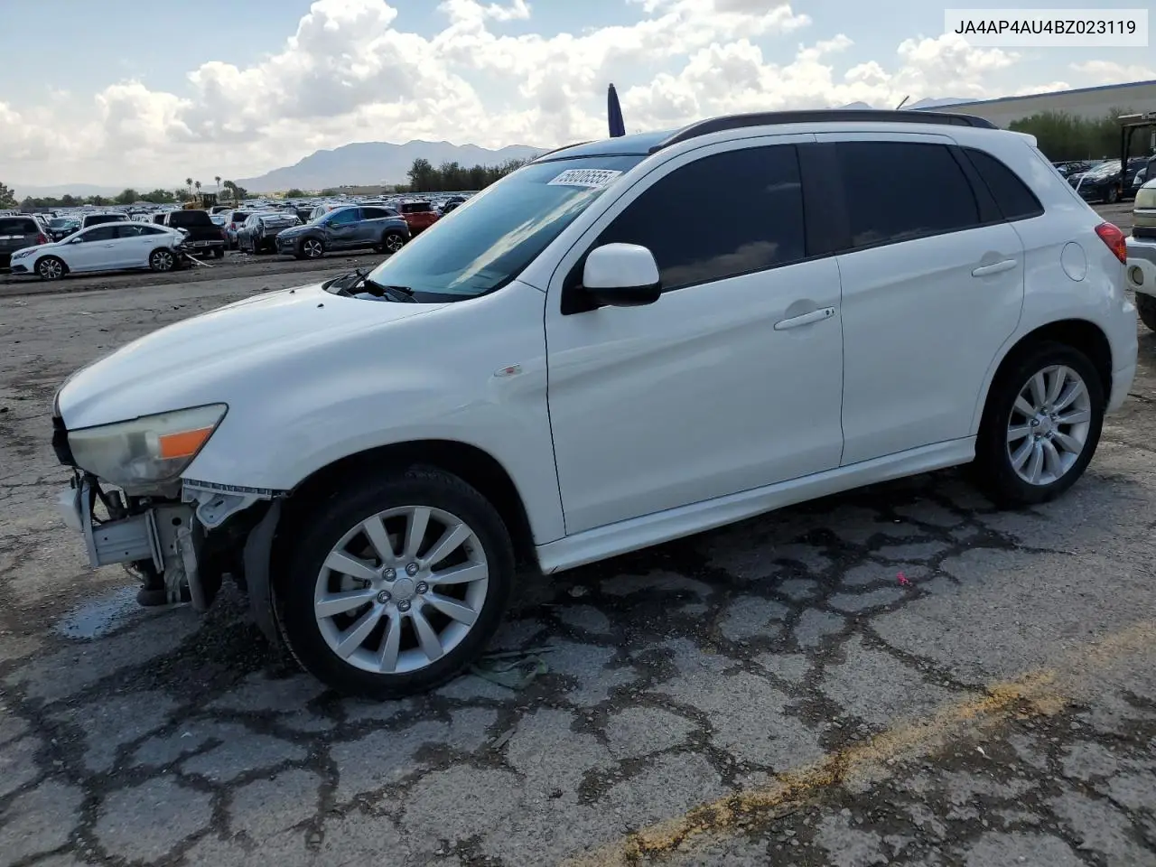 2011 Mitsubishi Outlander Sport Se VIN: JA4AP4AU4BZ023119 Lot: 56006555