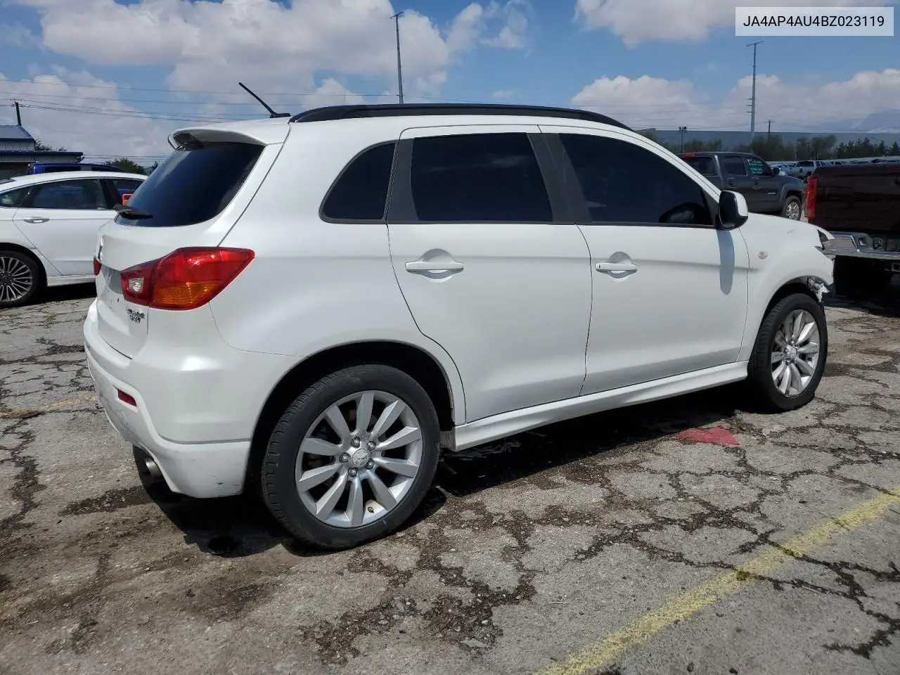 2011 Mitsubishi Outlander Sport Se VIN: JA4AP4AU4BZ023119 Lot: 56006555