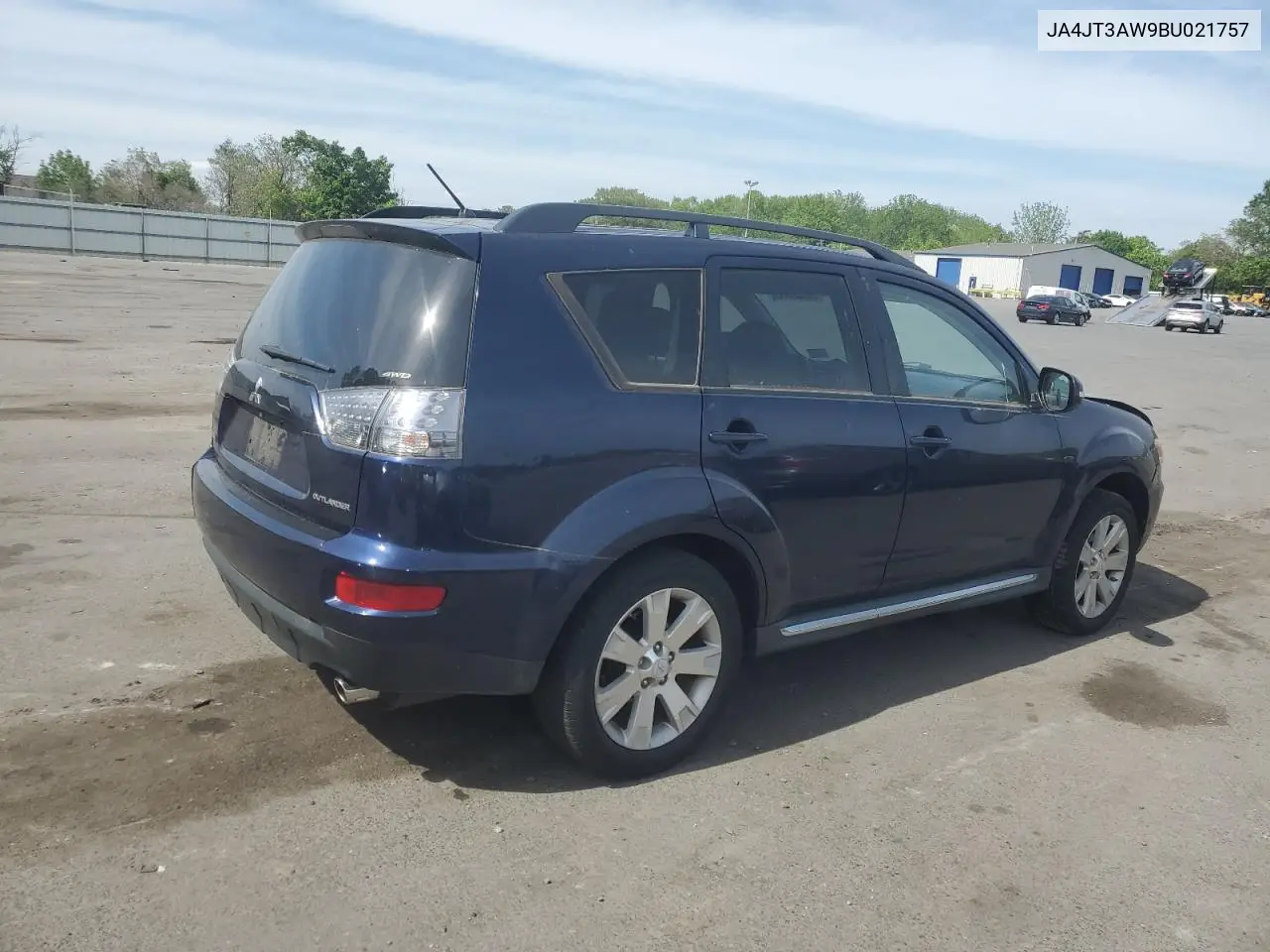 2011 Mitsubishi Outlander Se VIN: JA4JT3AW9BU021757 Lot: 56088865