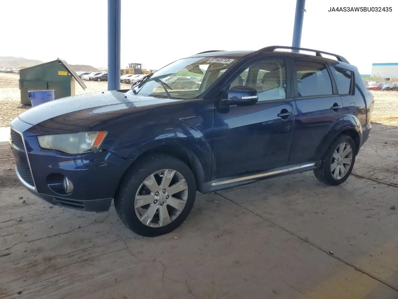 2011 Mitsubishi Outlander Se VIN: JA4AS3AW5BU032435 Lot: 57163715