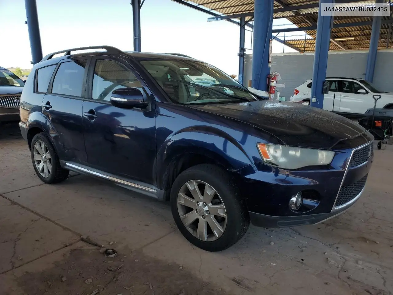 2011 Mitsubishi Outlander Se VIN: JA4AS3AW5BU032435 Lot: 57163715