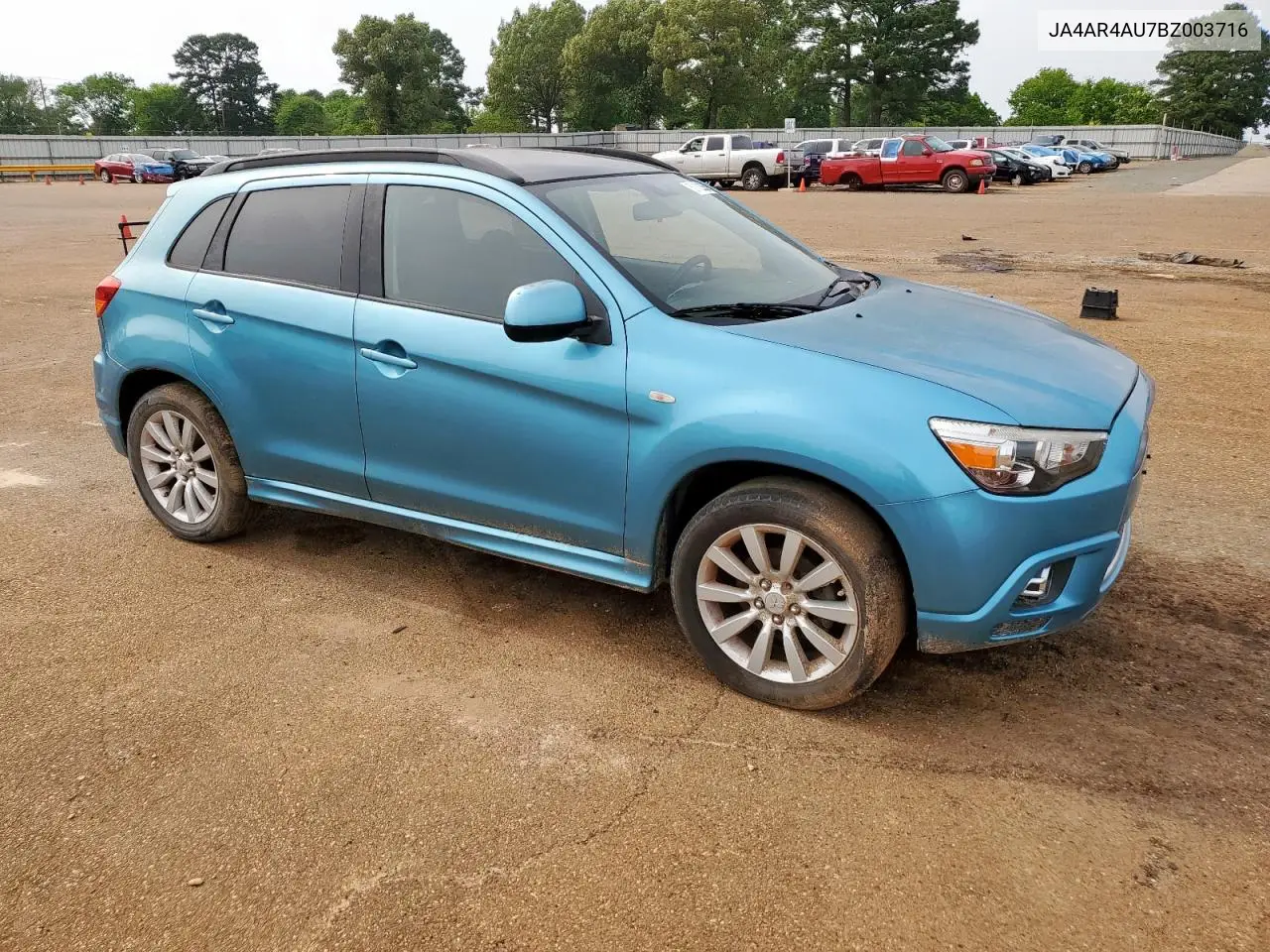 ja4ar4au7bz003716 JA4AR4AU7BZ003716 2011 Mitsubishi Outlander Sport Se
