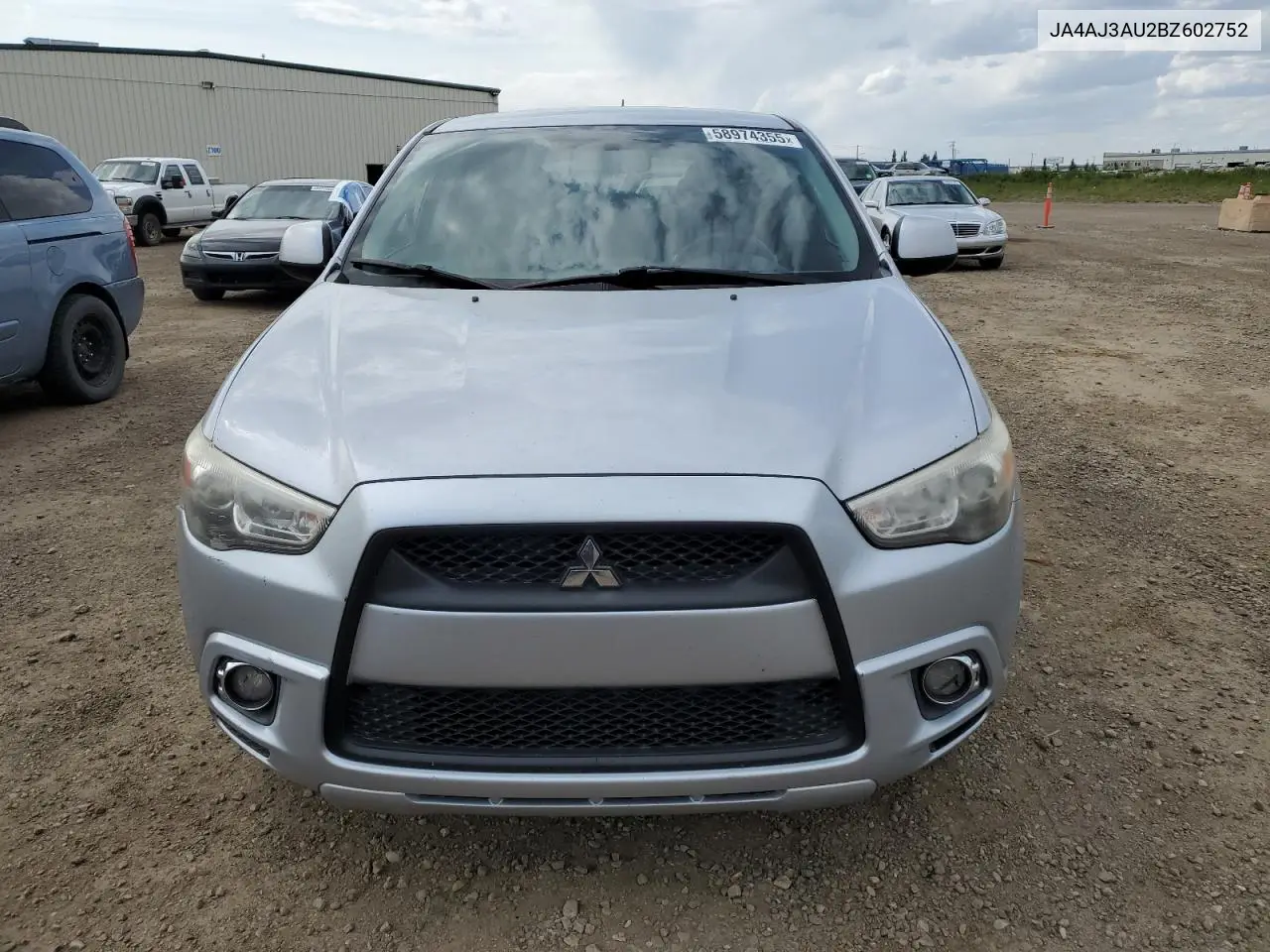 2011 Mitsubishi Rvr Se VIN: JA4AJ3AU2BZ602752 Lot: 58974355