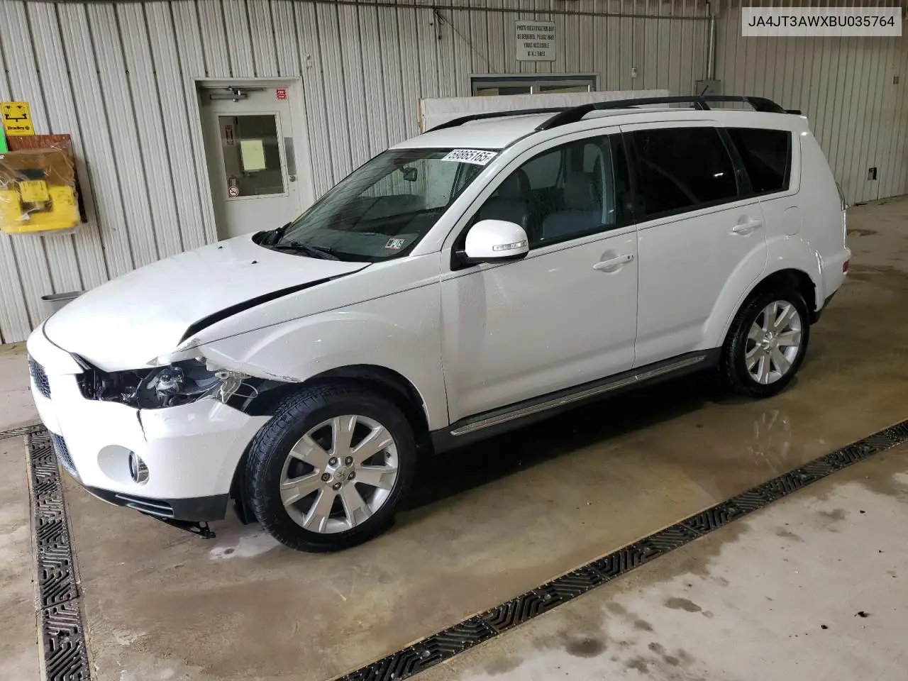 2011 Mitsubishi Outlander Se VIN: JA4JT3AWXBU035764 Lot: 59865165