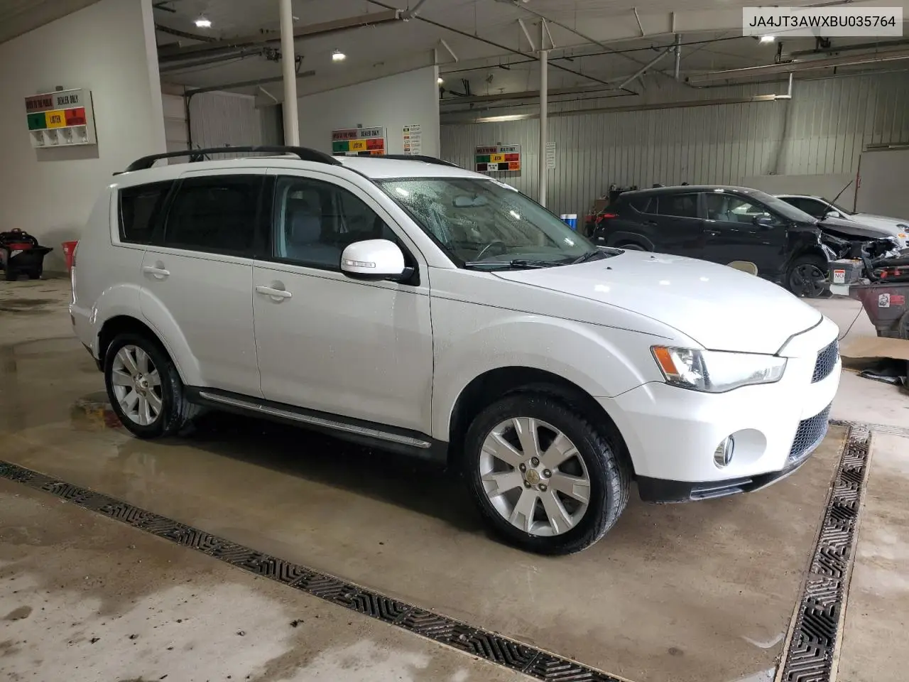 2011 Mitsubishi Outlander Se VIN: JA4JT3AWXBU035764 Lot: 59865165