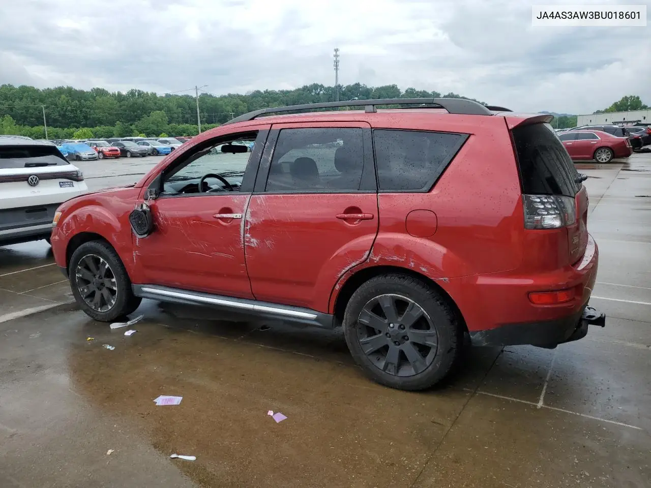 2011 Mitsubishi Outlander Se VIN: JA4AS3AW3BU018601 Lot: 60373875