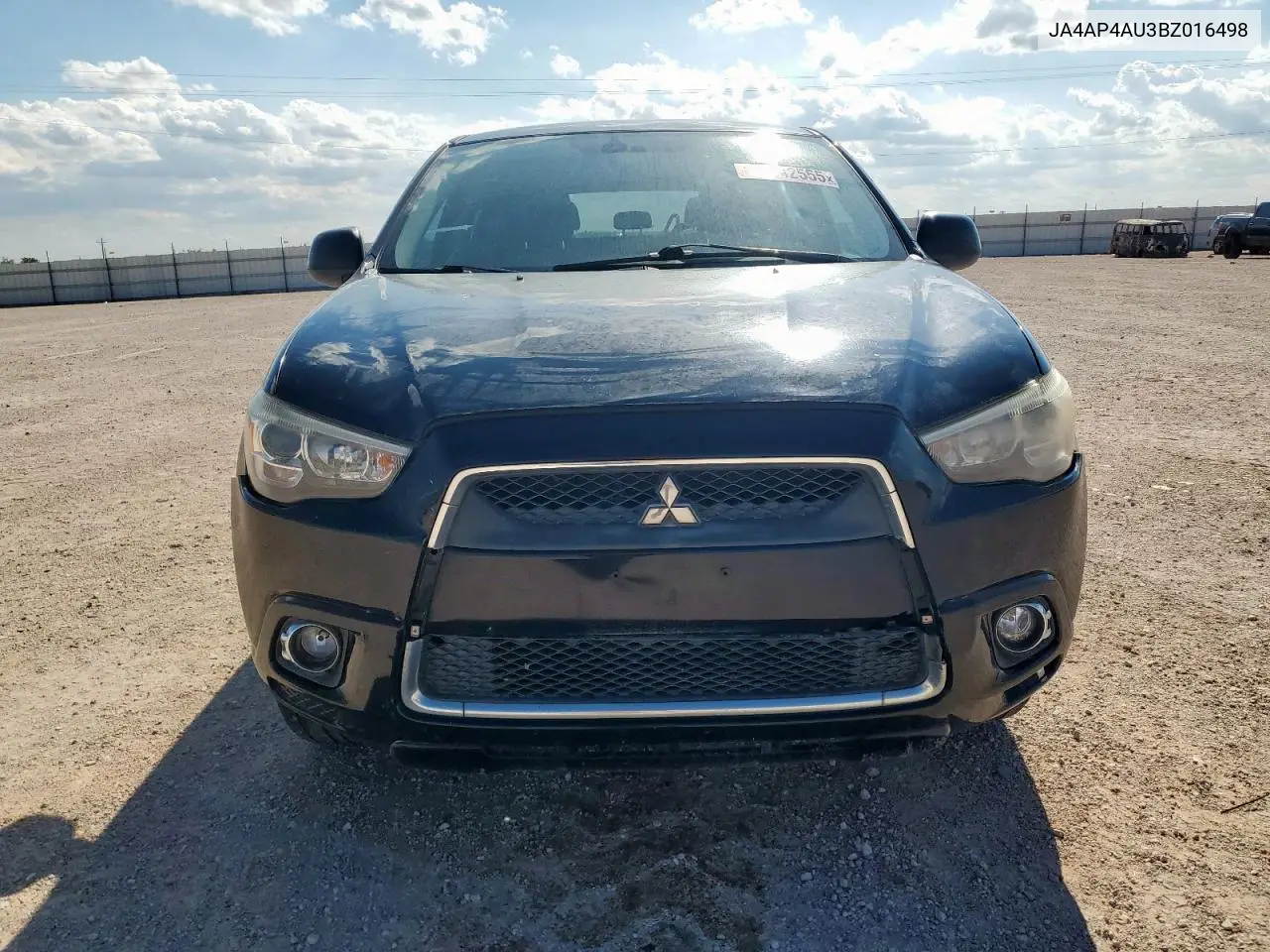 2011 Mitsubishi Outlander Sport Se VIN: JA4AP4AU3BZ016498 Lot: 60542555