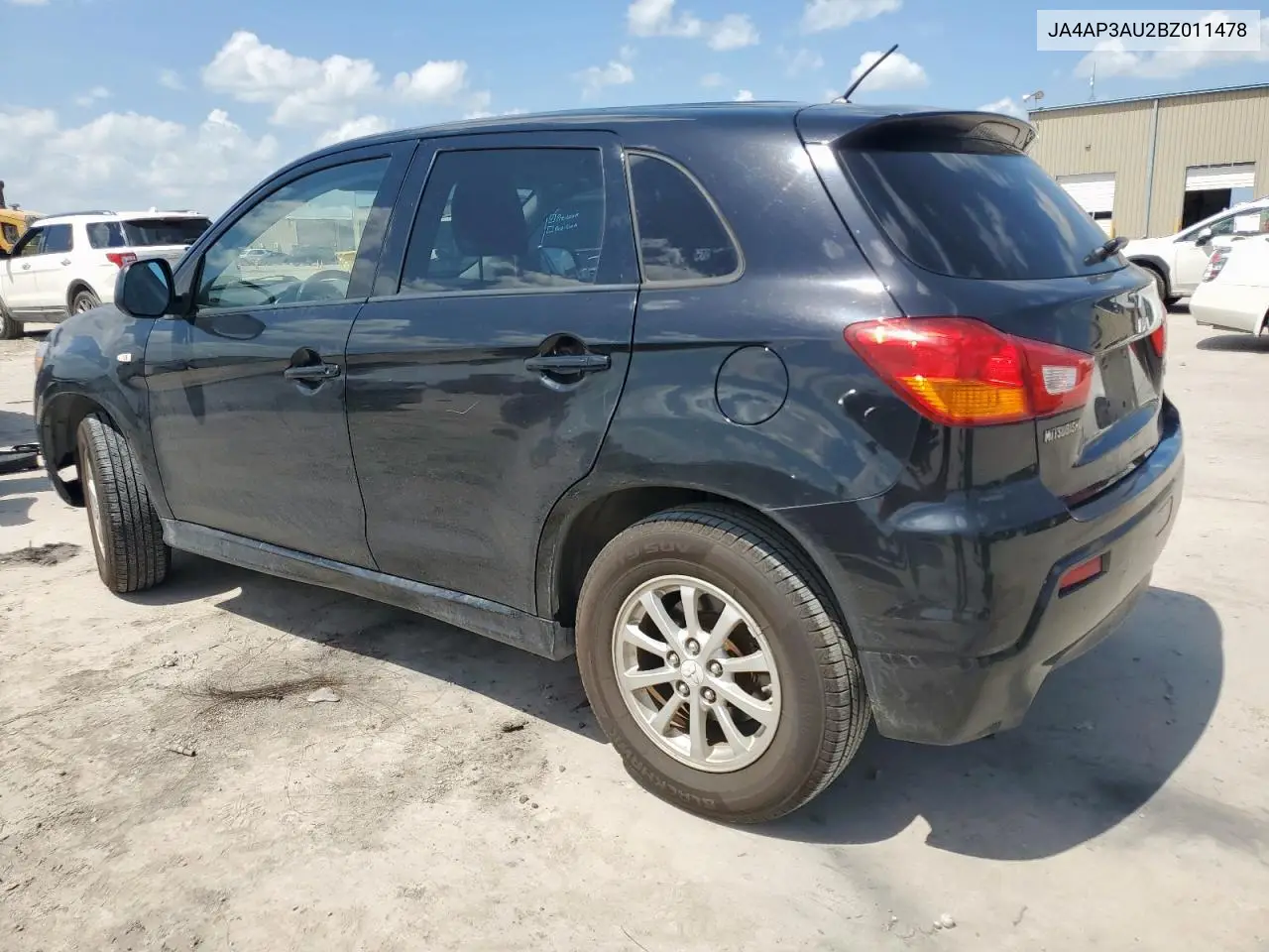 2011 Mitsubishi Outlander Sport Es VIN: JA4AP3AU2BZ011478 Lot: 60778665