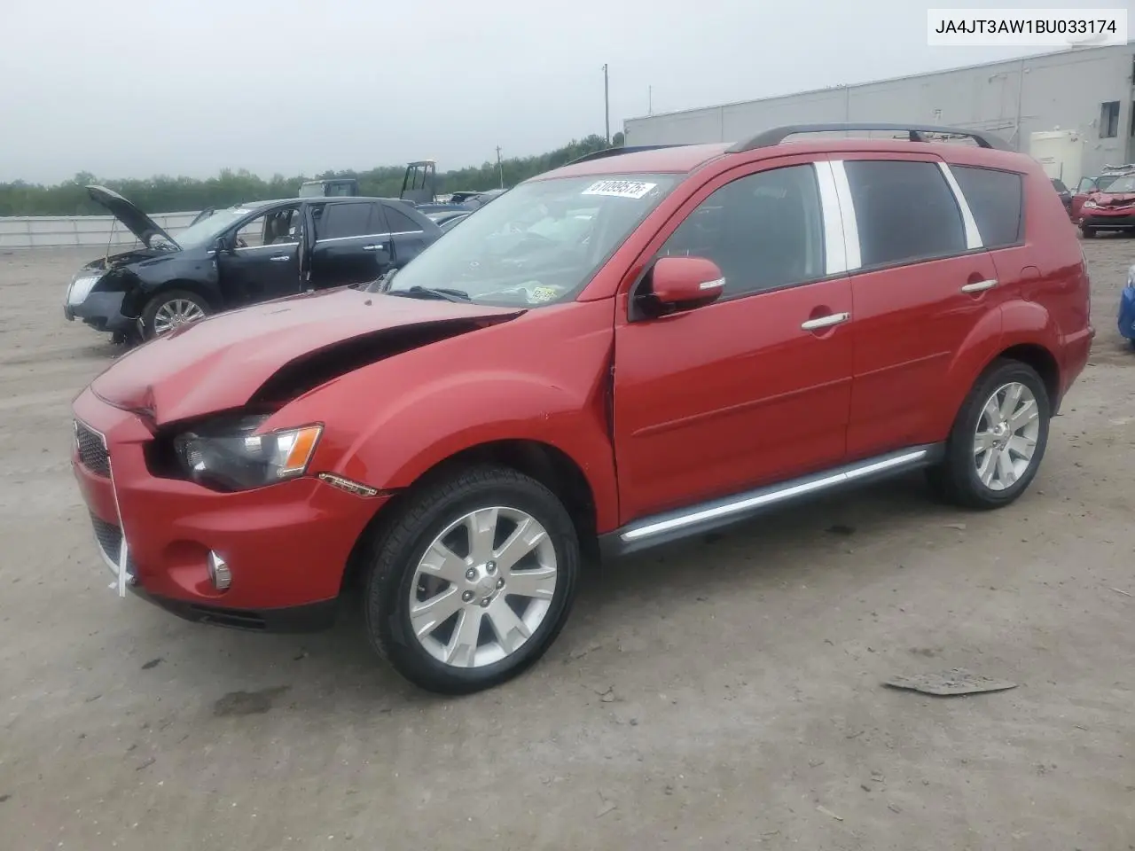2011 Mitsubishi Outlander Se VIN: JA4JT3AW1BU033174 Lot: 61099575