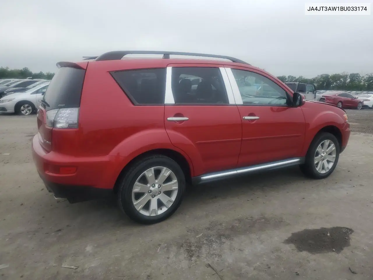 2011 Mitsubishi Outlander Se VIN: JA4JT3AW1BU033174 Lot: 61099575