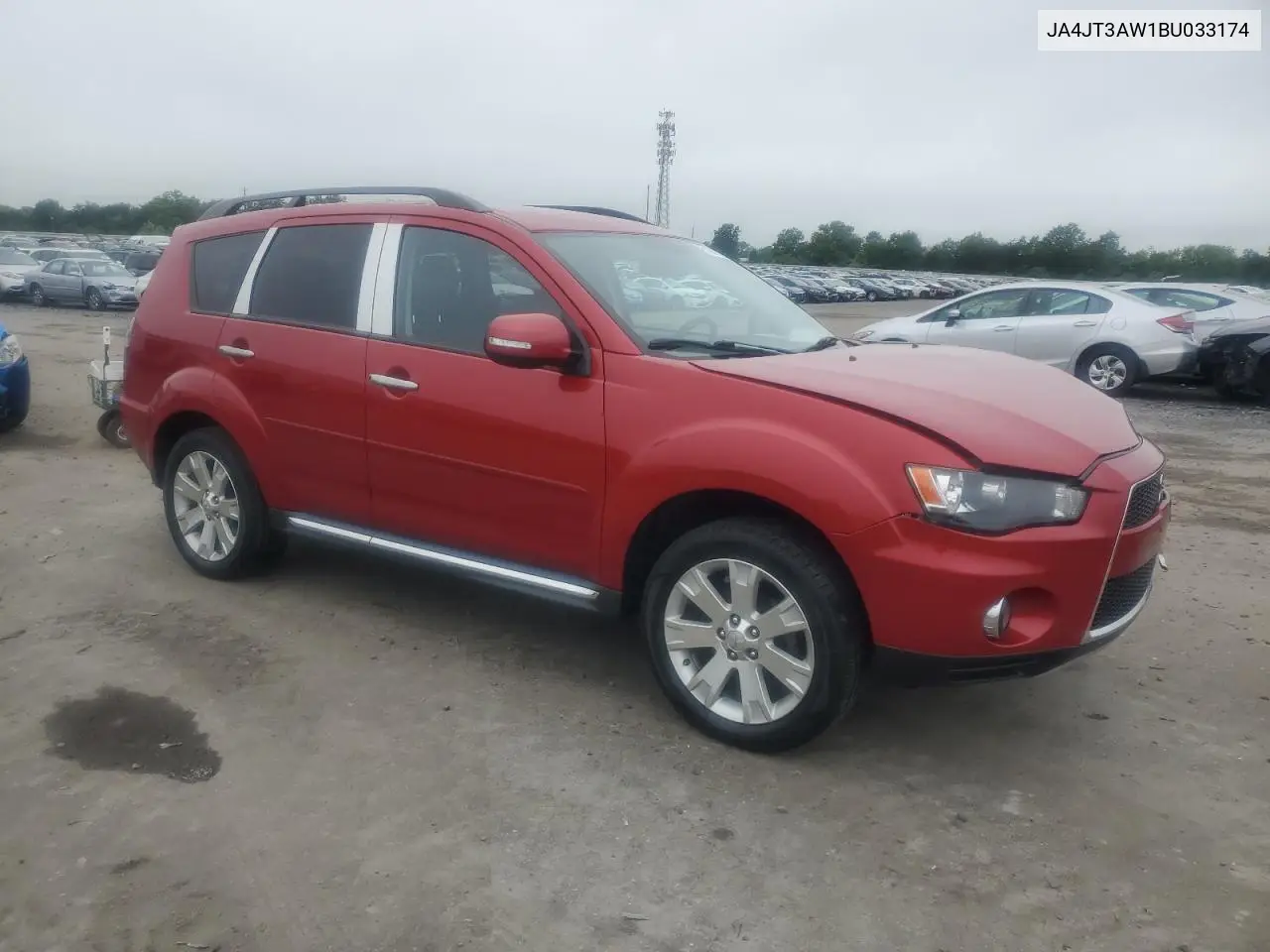 2011 Mitsubishi Outlander Se VIN: JA4JT3AW1BU033174 Lot: 61099575