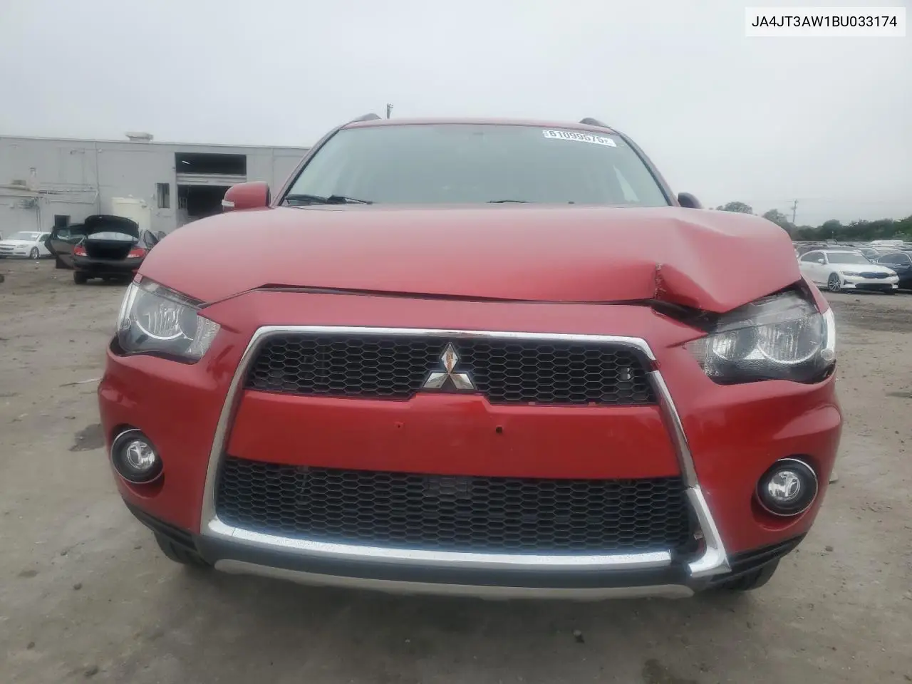 2011 Mitsubishi Outlander Se VIN: JA4JT3AW1BU033174 Lot: 61099575