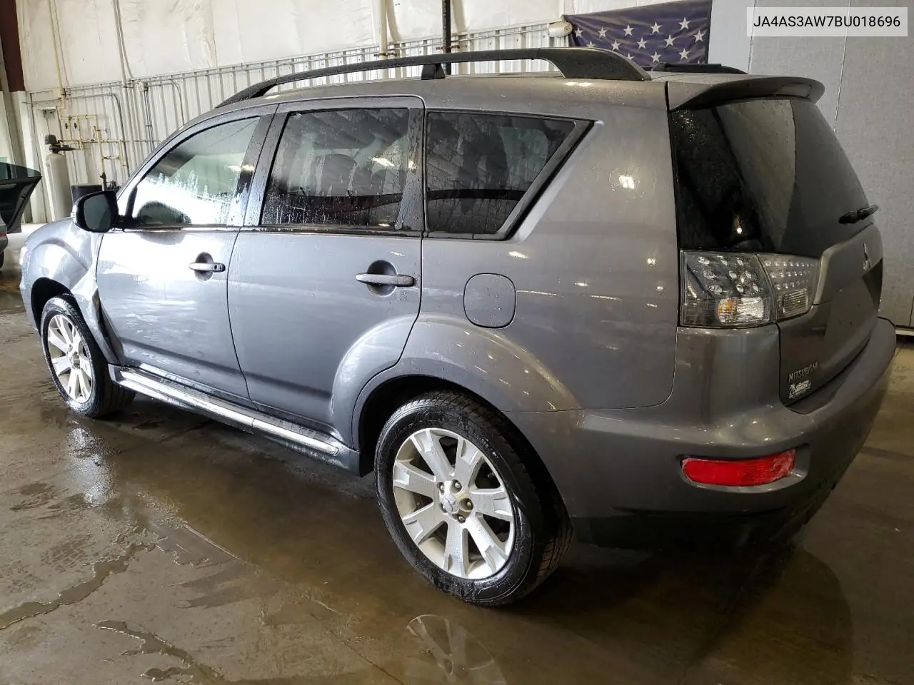 2011 Mitsubishi Outlander Se VIN: JA4AS3AW7BU018696 Lot: 61399165