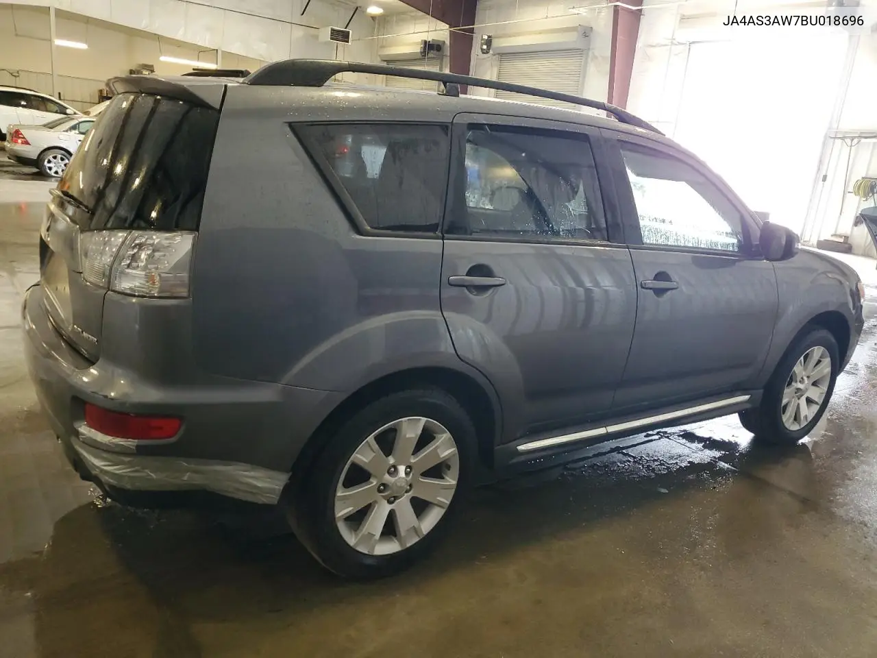 2011 Mitsubishi Outlander Se VIN: JA4AS3AW7BU018696 Lot: 61399165
