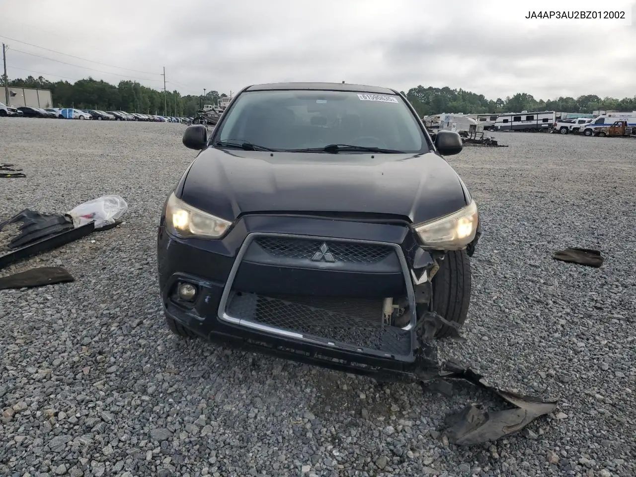 2011 Mitsubishi Outlander Sport Es VIN: JA4AP3AU2BZ012002 Lot: 61590635