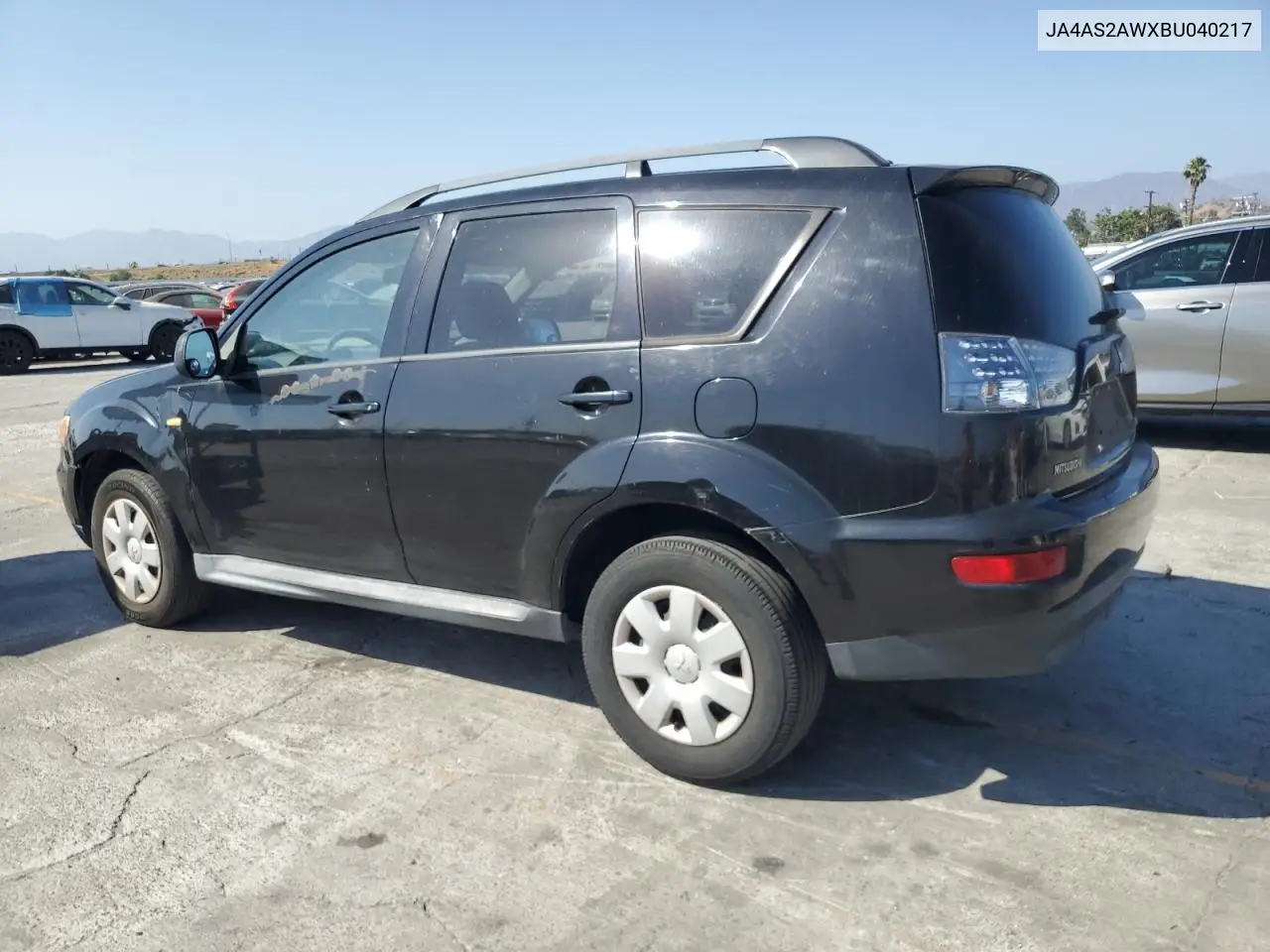 2011 Mitsubishi Outlander Es VIN: JA4AS2AWXBU040217 Lot: 61810845