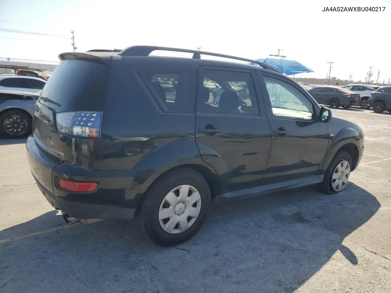 2011 Mitsubishi Outlander Es VIN: JA4AS2AWXBU040217 Lot: 61810845